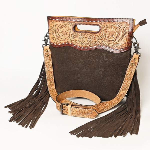 LC-ADBGS145DM1AClutch Genuine Western Leather Women Bag Paige