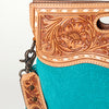LC-ADBGS145DM1B Clutch Genuine Western Leather Women Bag Paige