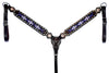 BER168-Western Leather Breast Collar
