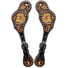 BER194-Western American Leather Spur Strap
