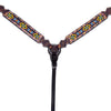 BER223-Western Leather Breast Collar