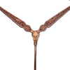 BER244-Western Leather Breast Collar