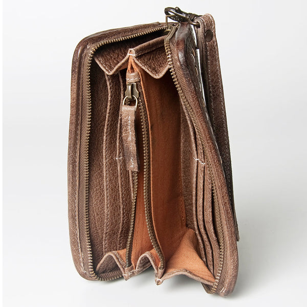 NMBGZ110 Wristlet Genuine Leather women bag western Bag