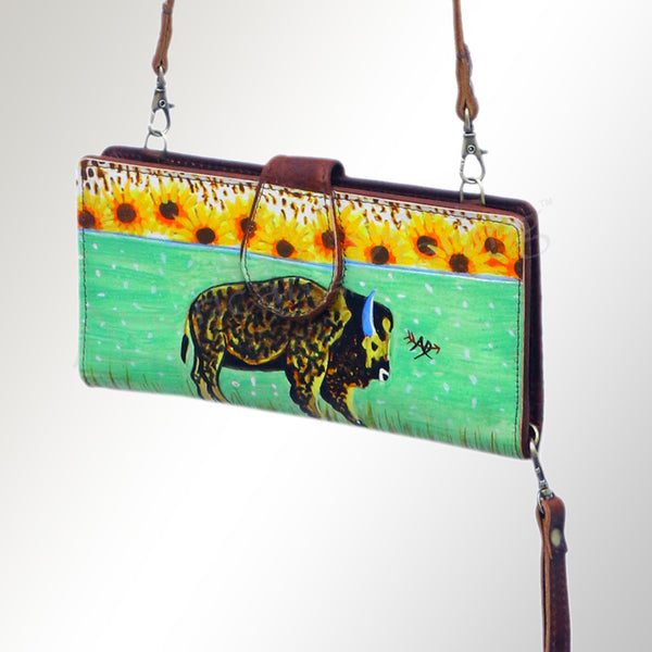 ADBGM113 Crossbody Genuine Western Leather Women Bag Belle