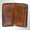 ADBGM231 American Darling Luxury Leather Crossbody Organiser with Multi-Compartment Design