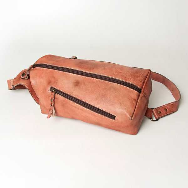 LC-NMBG107 Fanny Pack Genuine Leather women bag western Bag