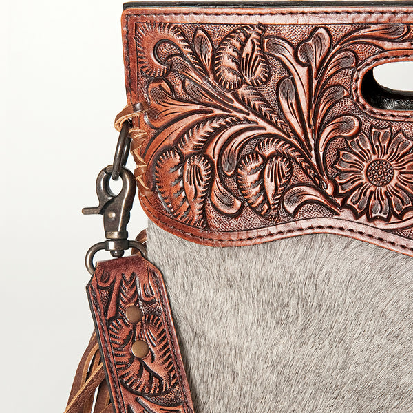 GIBGX473 Clutch Genuine Western Leather Women Bag
