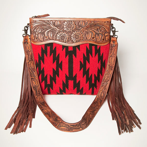 LC-ADBGZ230B Crossbody Genuine Western Leather Women Bag