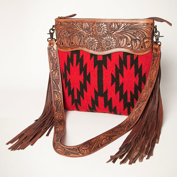 LC-ADBGZ230B Crossbody Genuine Western Leather Women Bag