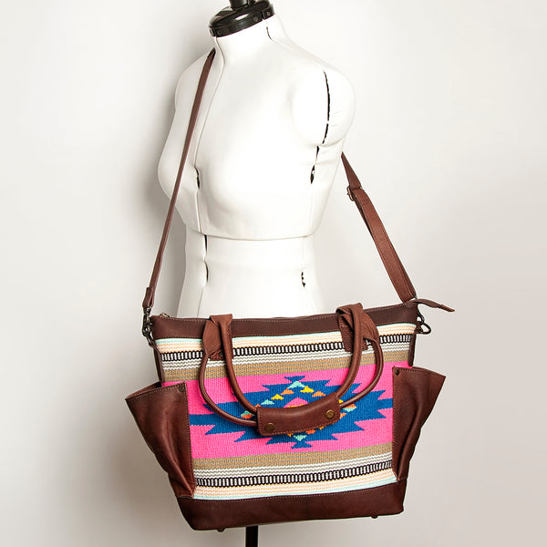 LC-ADBGZ324C Tote Genuine Western Leather Women Bag