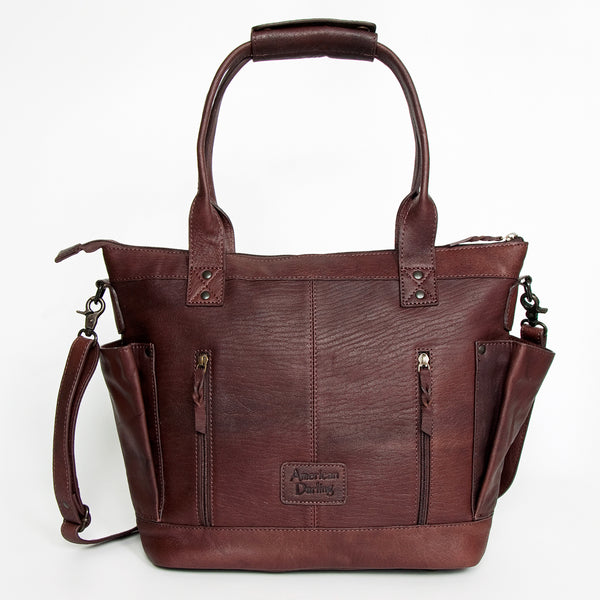 LC-ADBGZ324E Tote Genuine Western Leather Women Bag