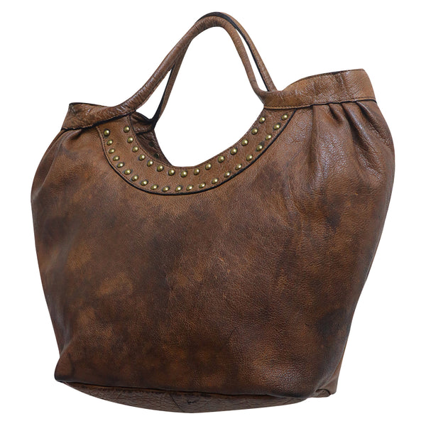 LC-NMBGM101 Tote Genuine Leather women bag western Bag
