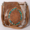 ADBGK126 Bucket Genuine Western Leather Women Bag Cady