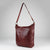 SWC142 Signature Riveted Leather Hobo