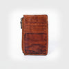 SWC146 Functional Leather Zipper Card Holder