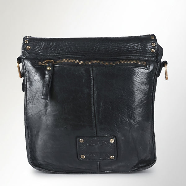 SWC198 Valmonte - Riveted Messenger Bag