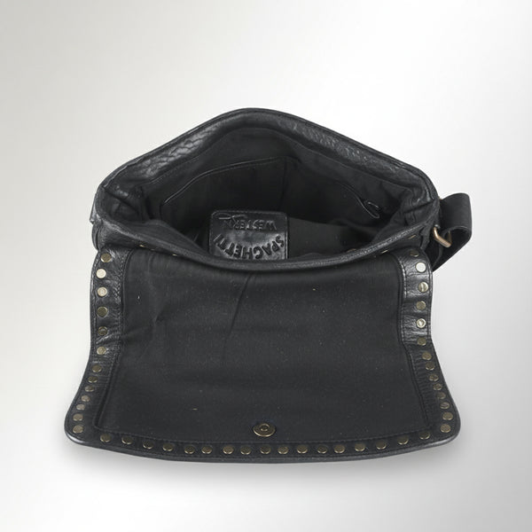 SWC198 Valmonte - Riveted Messenger Bag