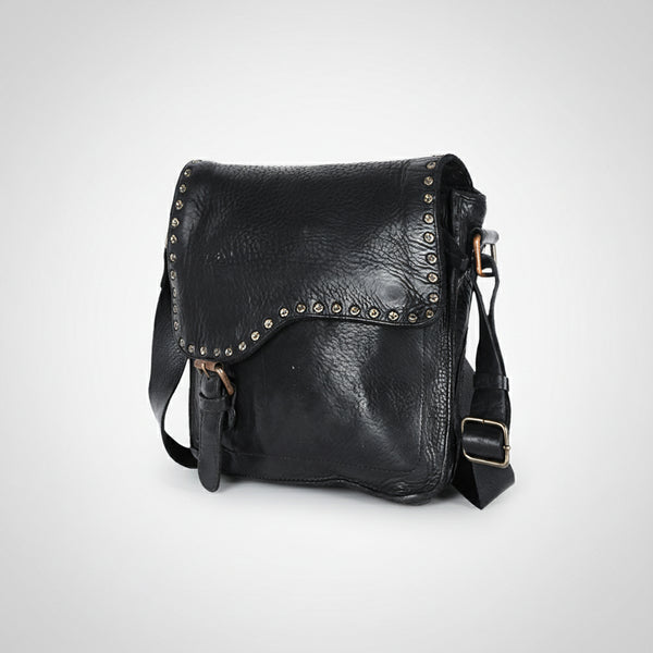 SWC198 Valmonte - Riveted Messenger Bag