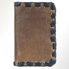 ADBGM246 Leather Whipstitch Wallet - Compact Horizontal Western Card Holder