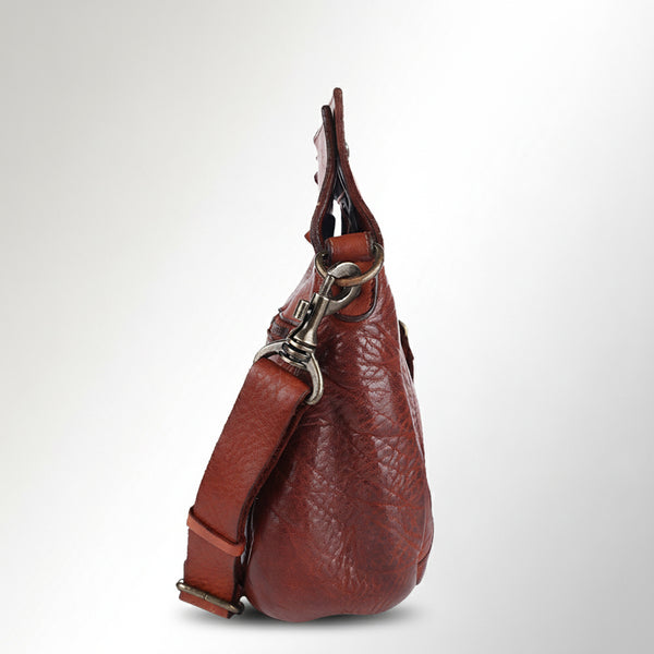SWC173 Studded Leather Clutch Bag