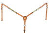 BEBCE107-Western leather Breast Collar