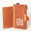 ADBG811 American Darling Handcrafted Leather Wristlet bag - Premium Full Grain Western Purse