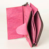 ADBG811 American Darling Handcrafted Pink Leather Wristlet bag - Premium Full Grain Western Purse