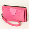 ADBG811 American Darling Handcrafted Pink Leather Wristlet bag - Premium Full Grain Western Purse
