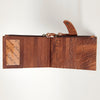 ADBG813 American Darling Hair-On Cowhide Card-Holder Bag with Leather Snap Strap