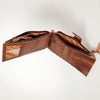 ADBG813 American Darling Hair-On Cowhide Card-Holder Bag with Leather Snap Strap