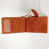 LC-ADBG813 Hair-On Cowhide Card-Holder Bag with Leather Snap Strap