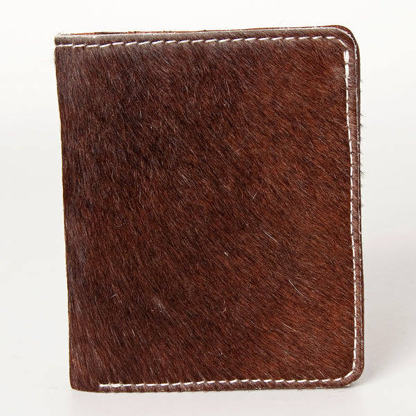 ADBG815 American Darling Handcrafted Leather Card-Holder with Authentic Hair-On Cowhide