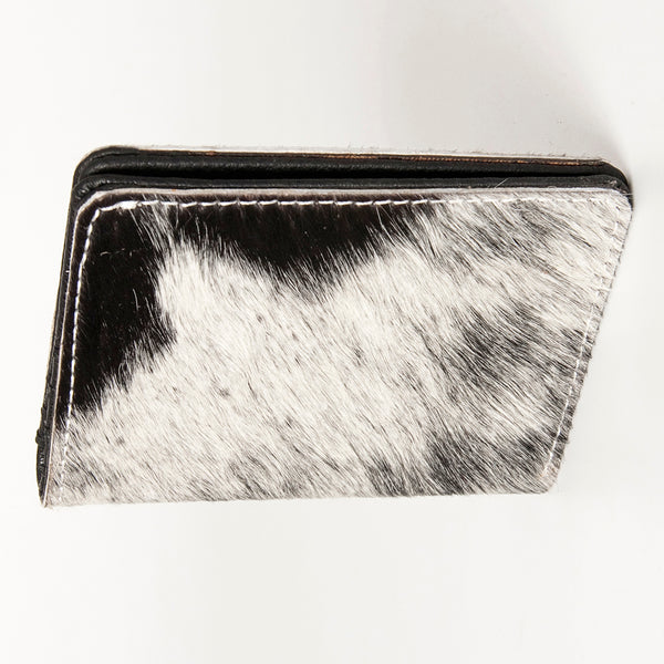 ADBG815 American Darling Handcrafted Leather Card-Holder with Authentic Hair-On Cowhide