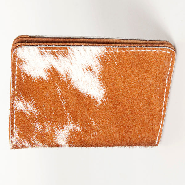 ADBG815 American Darling Handcrafted Leather Card-Holder with Authentic Hair-On Cowhide