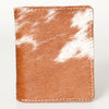 ADBG815 American Darling Handcrafted Leather Card-Holder with Authentic Hair-On Cowhide