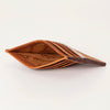ADBG817 Handcrafted Hair on Hide Card Holder Pebbled Leather Western Slim Card Case