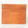 ADBG817 Handcrafted Hair on Hide Card Holder Pebbled Leather Western Slim Card Case