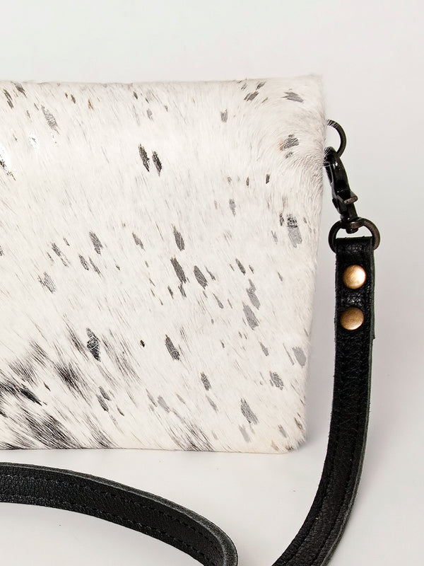 ADBG819 American Darling Handcrafted Leather Small Cross body Bag with Hair-On Cowhide