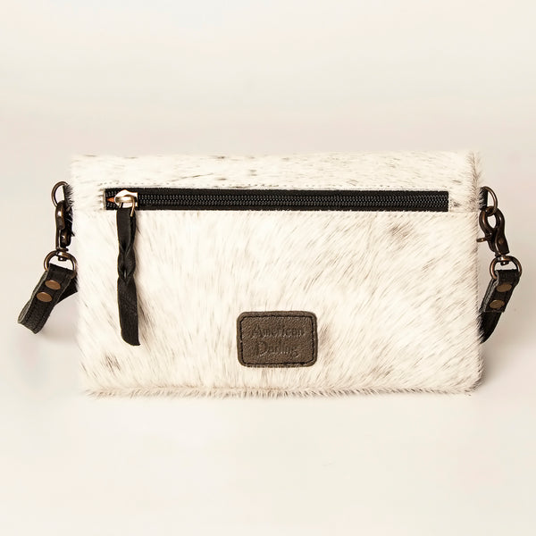 ADBG819 American Darling Handcrafted Leather Small Cross body Bag with Hair-On Cowhide