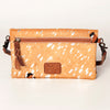 ADBG819 American Darling Handcrafted Leather Small Cross body Bag with Hair-On Cowhide