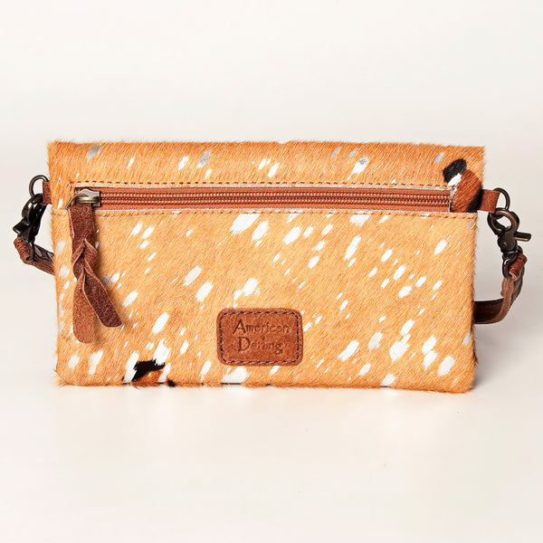 ADBG819 American Darling Handcrafted Leather Small Cross body Bag with Hair-On Cowhide