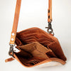 ADBG820 American Darling Handcrafted Leather Cross body Bag with Hair-On Cowhide