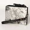 ADBG821 American Darling Handcrafted Leather Coin Purse with Authentic Hair-On Cowhide