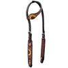 BER155-Western Leather One Ear Headstall