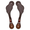 BER229-Western American Leather Spur Strap