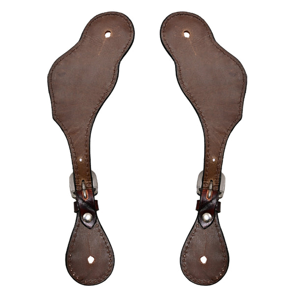 BER246-Western American Leather Spur Strap