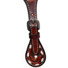 BER246-Western American Leather Spur Strap