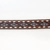 BER168-Hand Painted Western Leather Belt