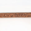 BER192-Hand Carved Western Leather Belt