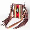 LC-ADBGZ599 Large Crossbody Saddle Blanket Genuine Western Leather Women Bag